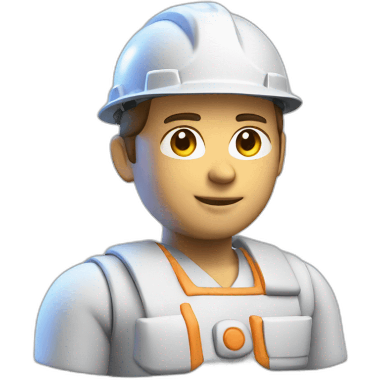 Engineer-making-3d-model-of-breast emoji