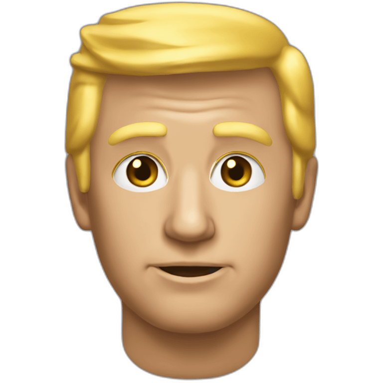 trump-baño-de-oro emoji