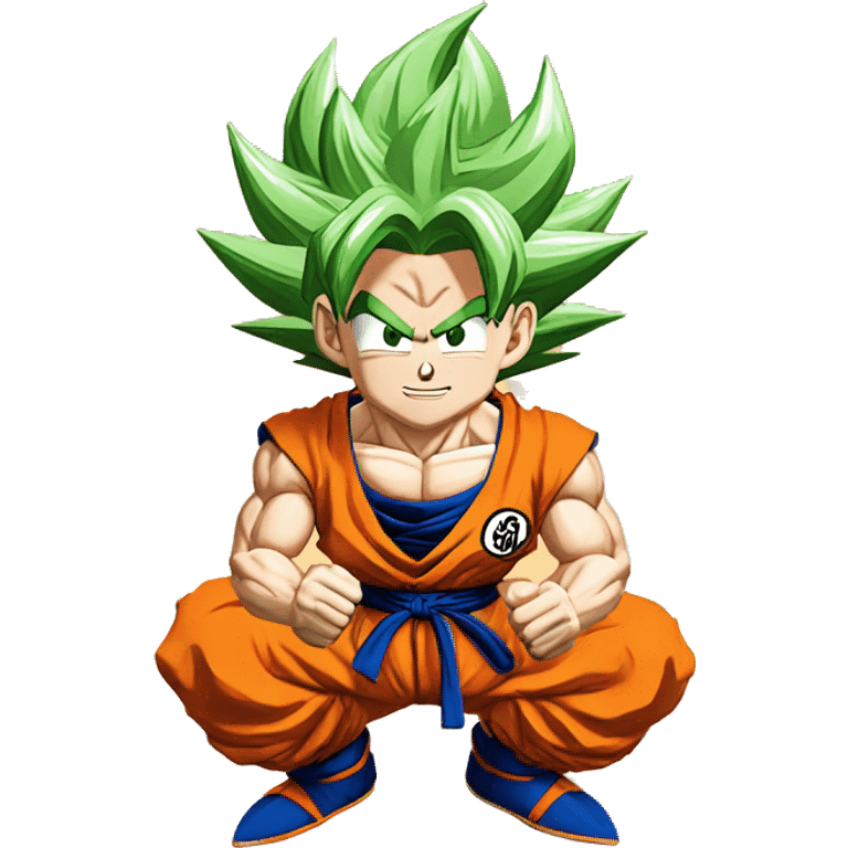 Goku de dragon ball z emoji