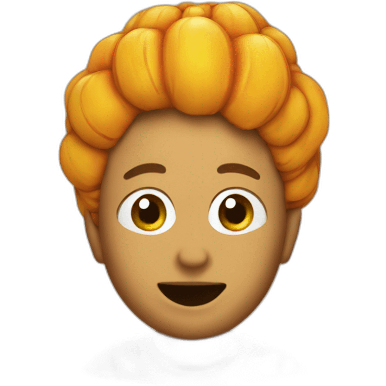 Me in a butternut emoji