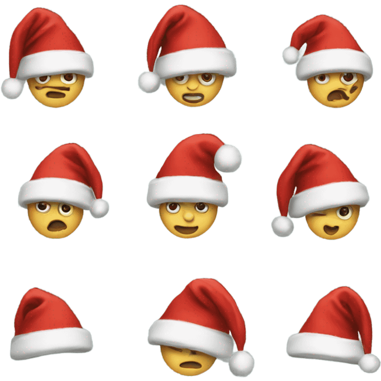 Santa hat emoji