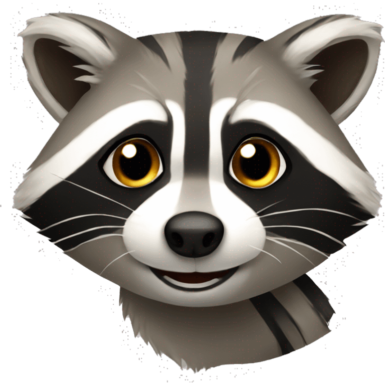 Raccoon emoji