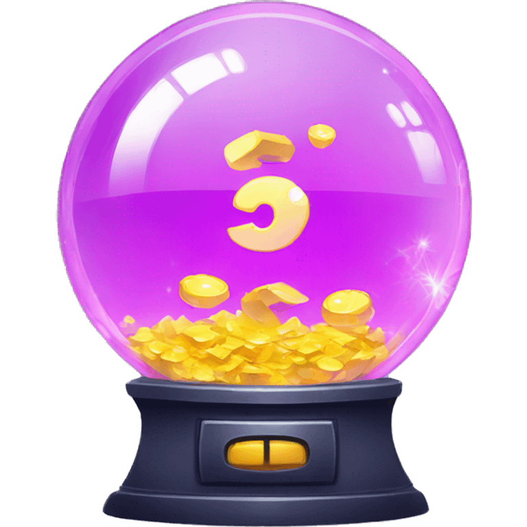 gamble crystal ball with a timer emoji