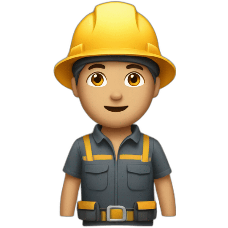 Mining lead emoji