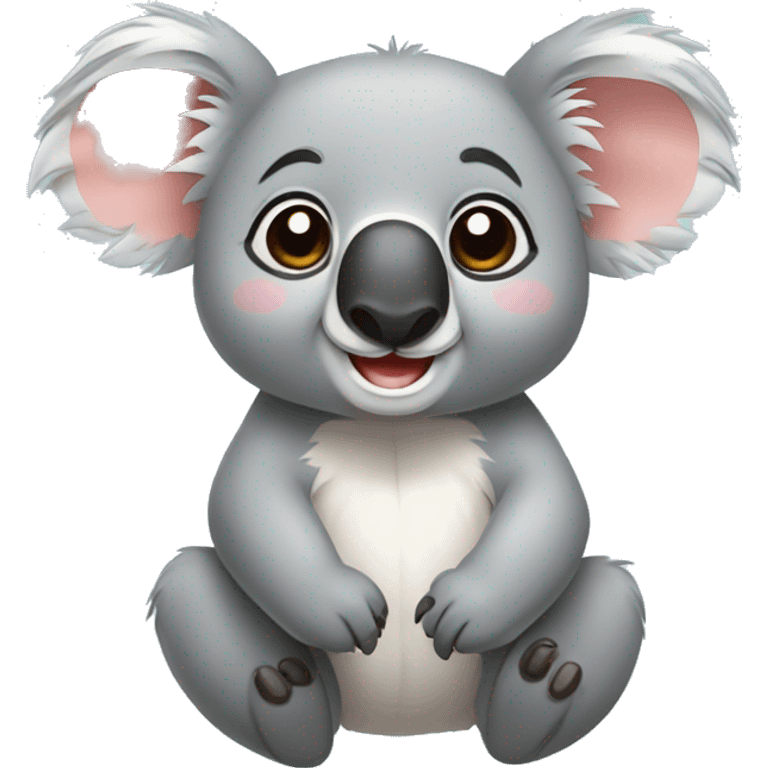 Koala feliz emoji