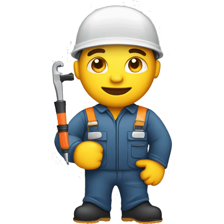 electrician with screwdriver emoji