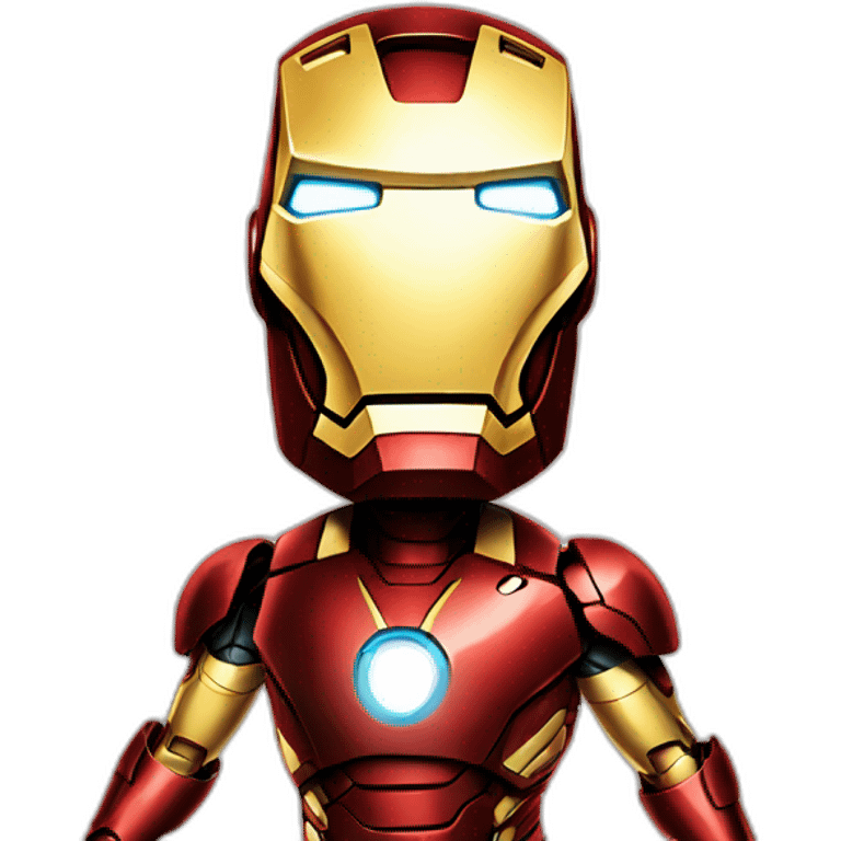 One picture of ironman saying no!! emoji