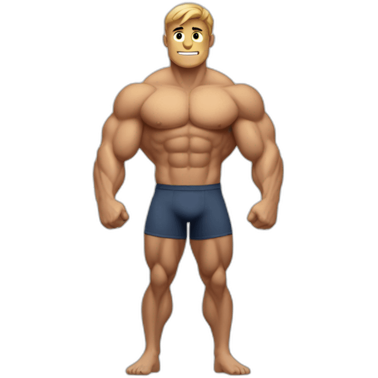 Homme musclé  emoji