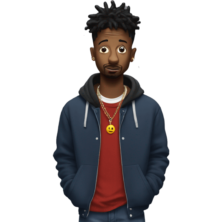 21 savage shrugging  emoji