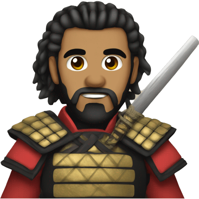 Drake as samurai emoji