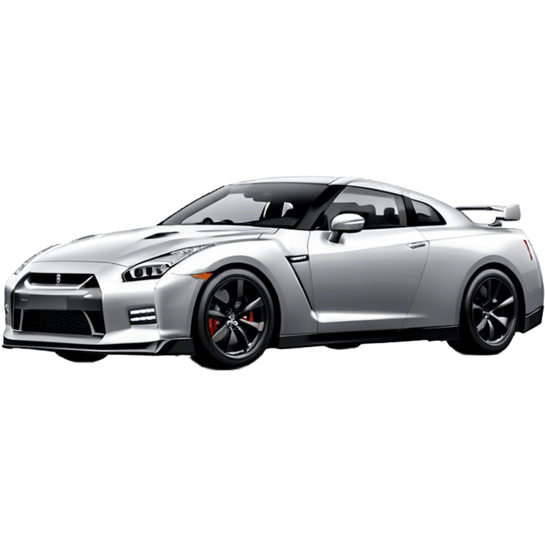 Nissan GT-R - Nissan (Model Year: 2022) (Iconic colour: Silver) emoji