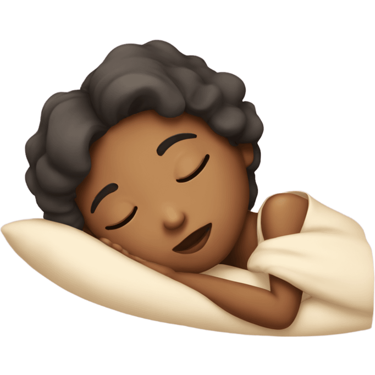 Sleep girl emoji