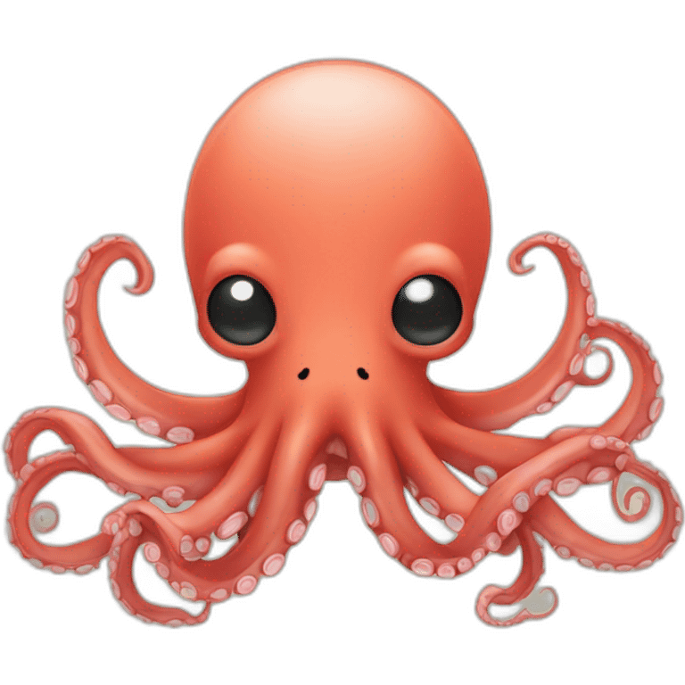 octopus-cute-small-light-red-color-4-limbs emoji