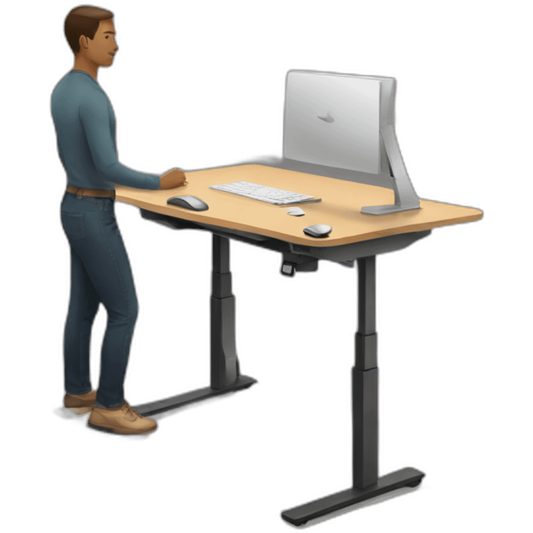 standing desk emoji