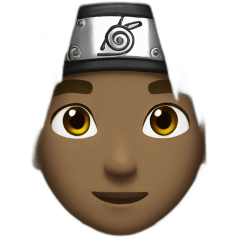 black-naruto emoji