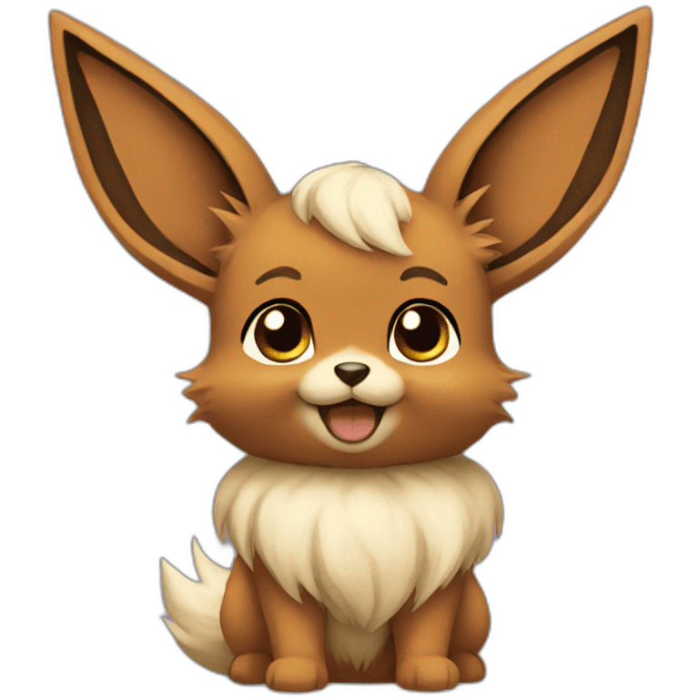 An Eevee emoji