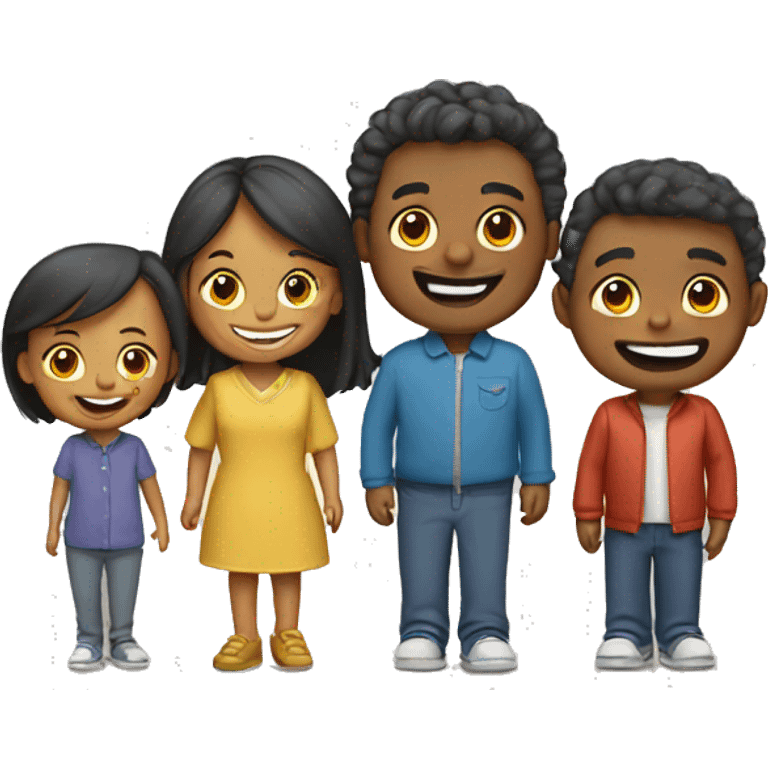 happy family emoji