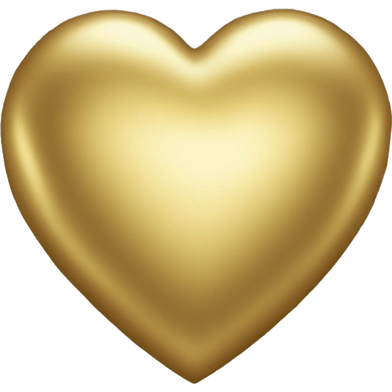 gold heart emoji