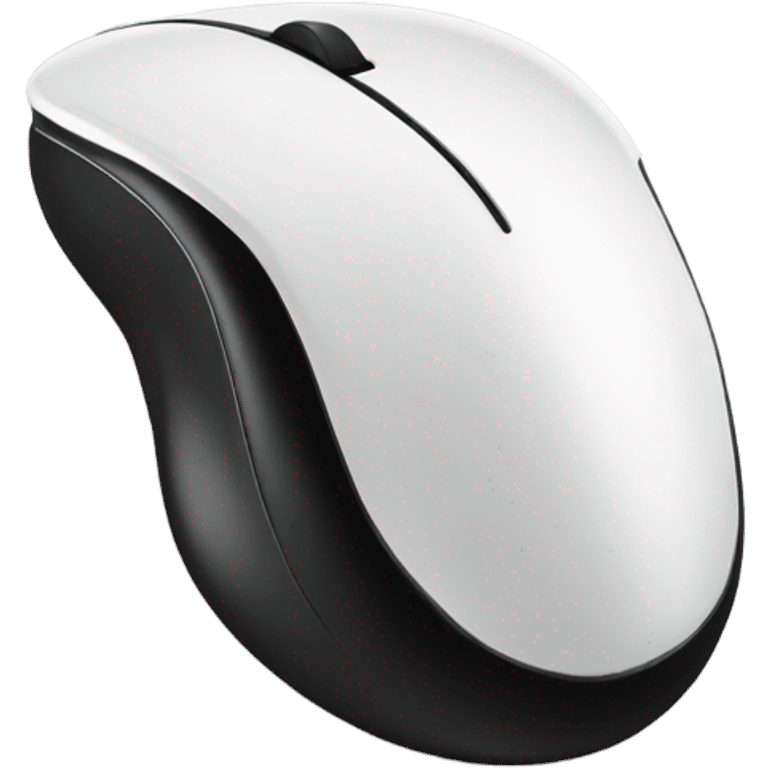 pc mouse black emoji