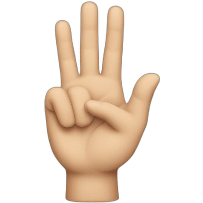 Jul hand sign emoji