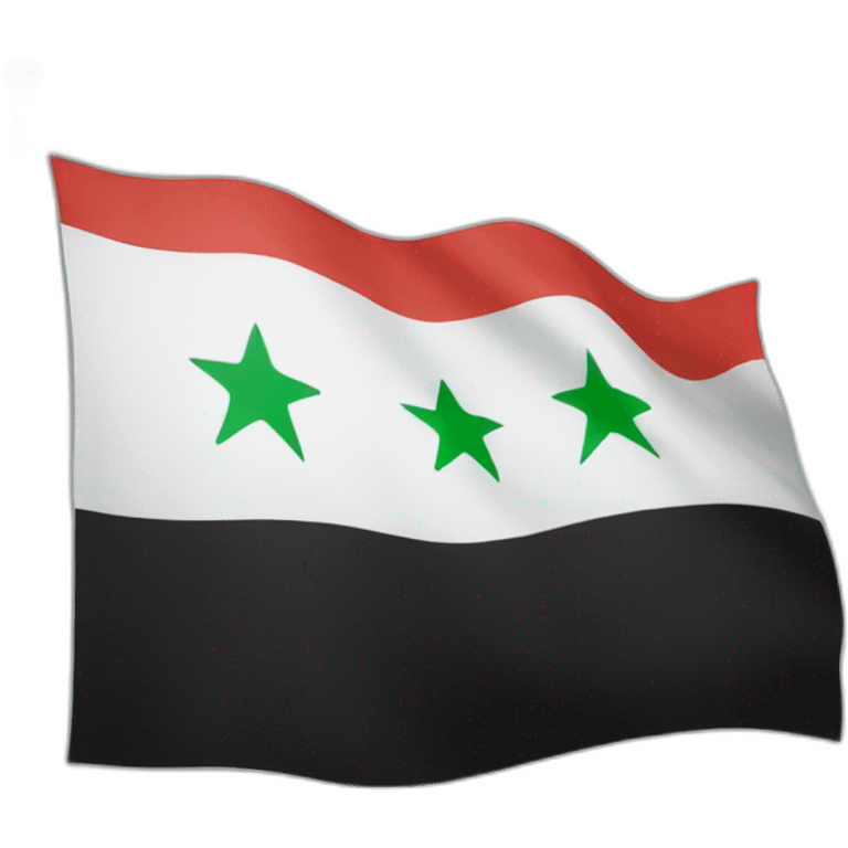 Free syrian flag emoji