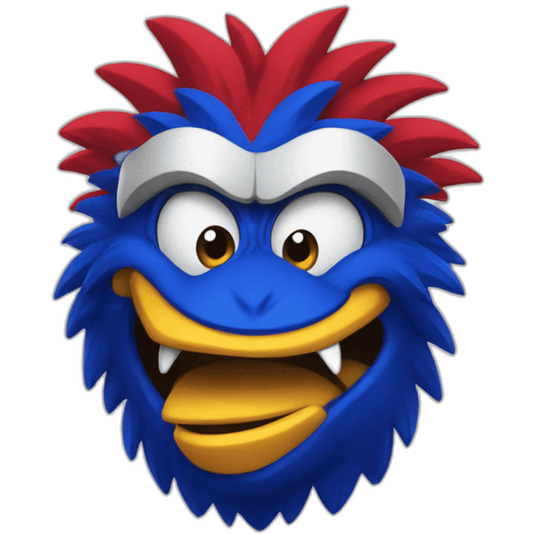 angry jayhawk mascot emoji