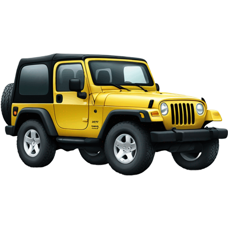 2004 unlimited two door Jeep  emoji