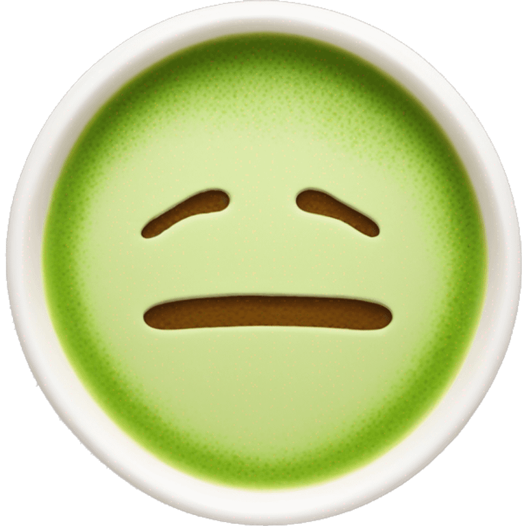 Matcha latte emoji