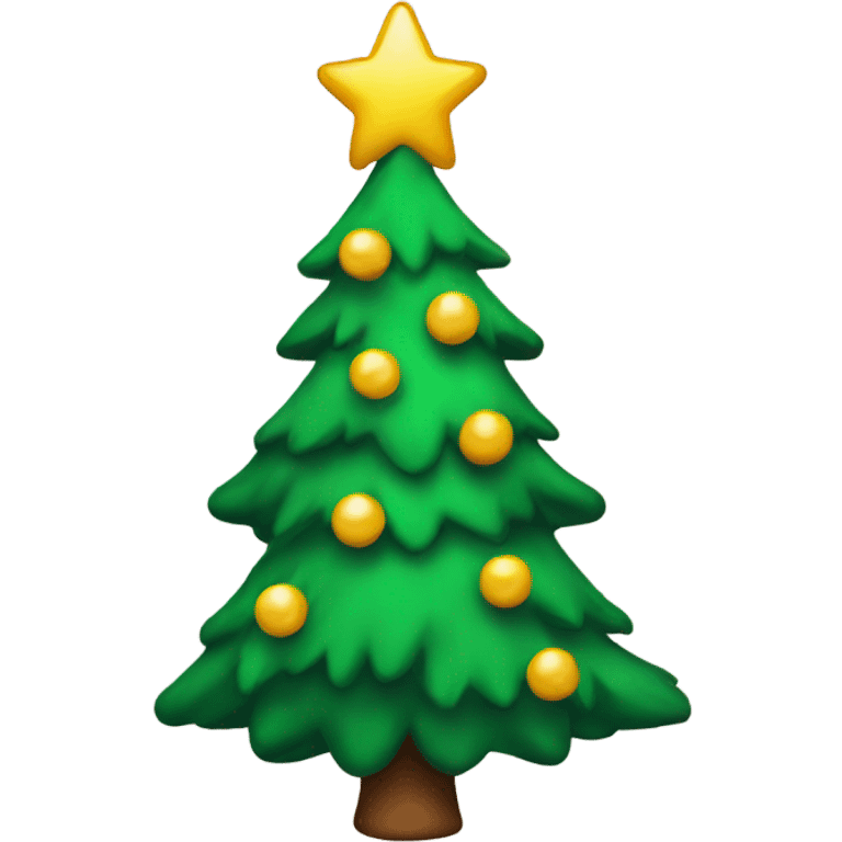 Christmas tree emoji