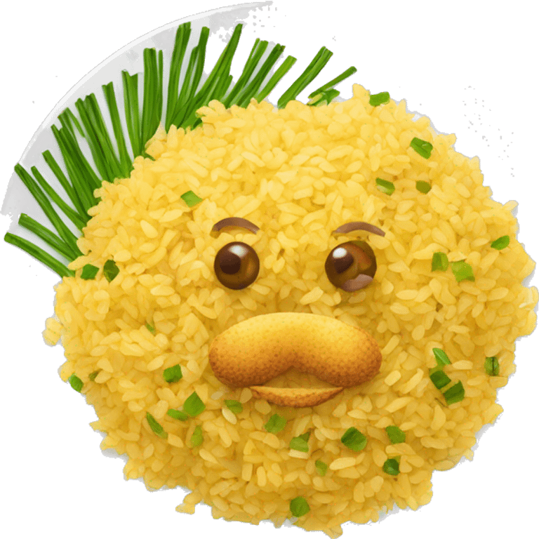 poha food plate on white dish has onions potato emoji