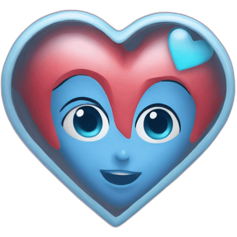 Heart of plastic  emoji