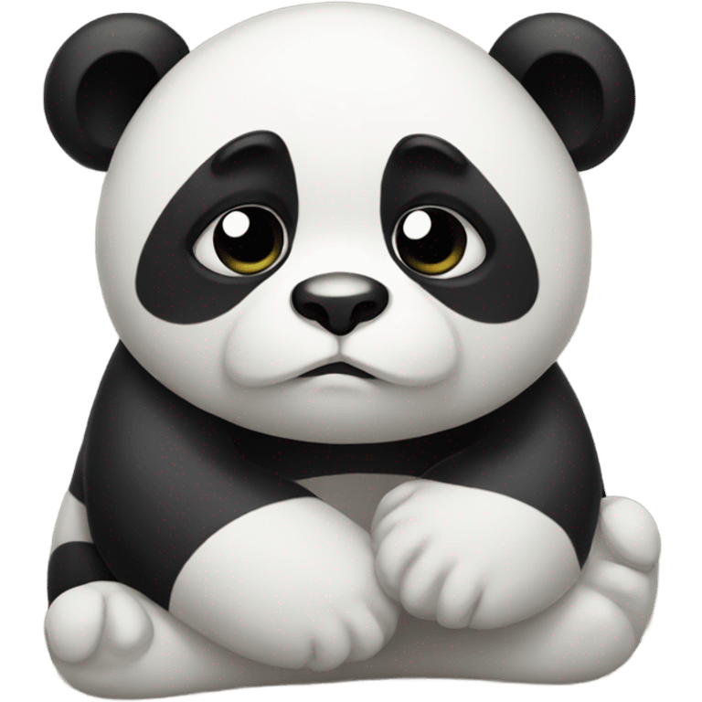 Sad panda emoji