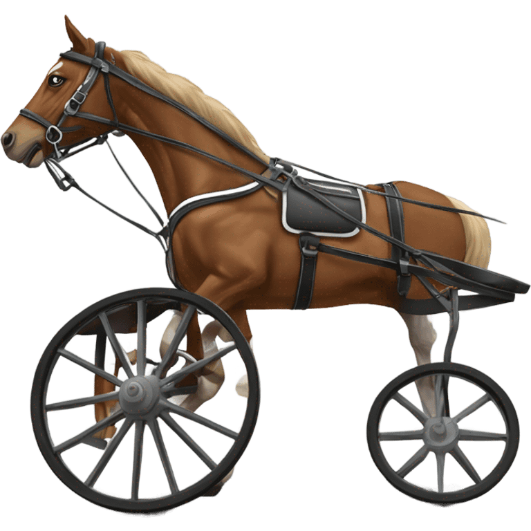 harness racing cart emoji