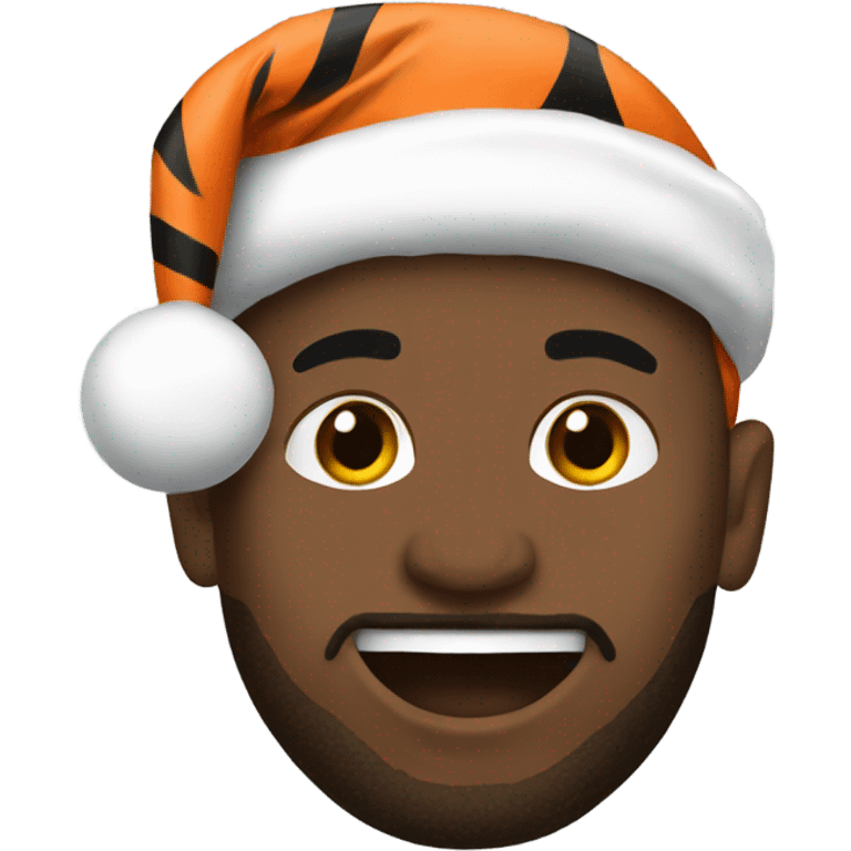 Bengals Christmas  emoji