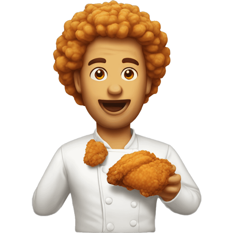 Fried chicken  emoji