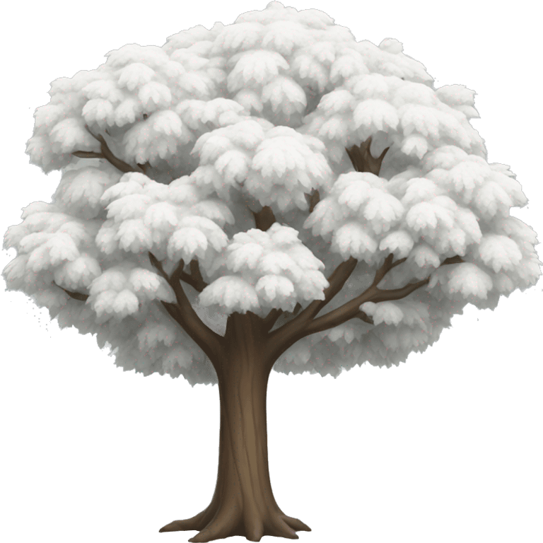 White tree emoji