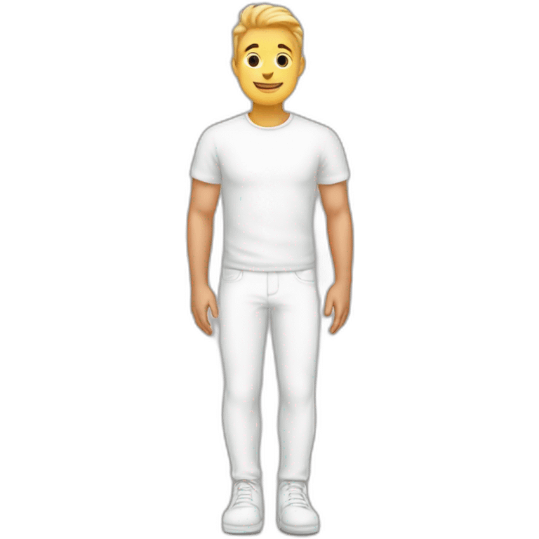 Homme pieds leche emoji