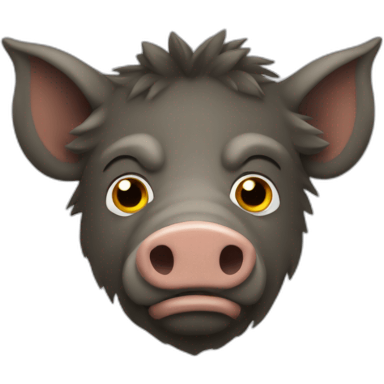 boar as prisoner emoji