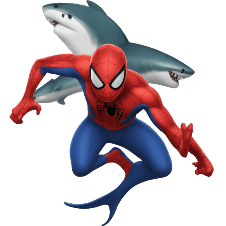 Spider-Man Shark emoji