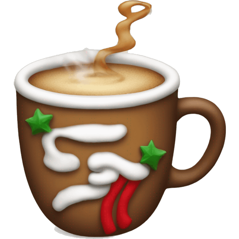 hot christmas drink  emoji