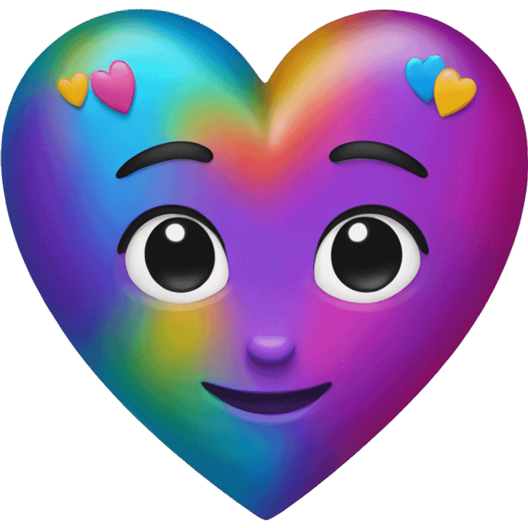 Corazón de colores  emoji