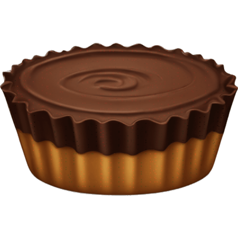 Peanut butter cup emoji