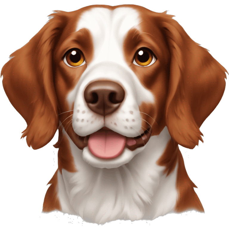 Brittany spaniel dog emoji