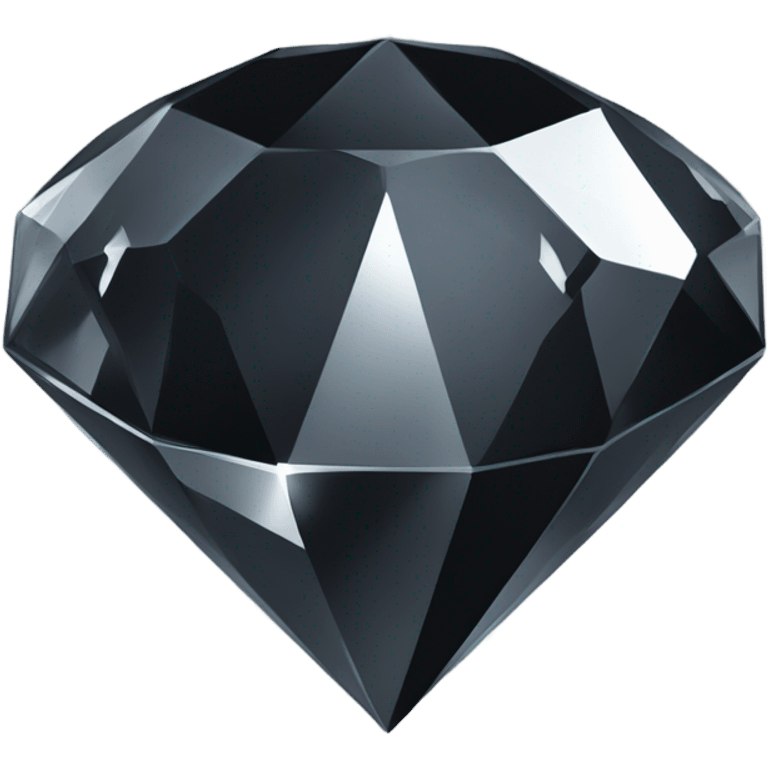 Black diamond  emoji