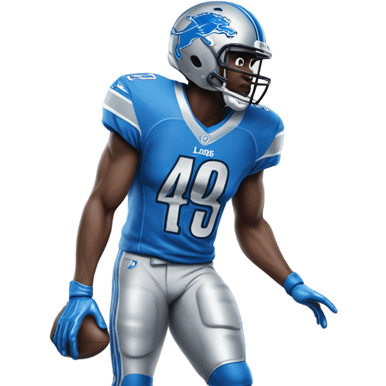 Detroit lions emoji