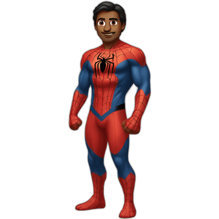 Indian spiderman emoji