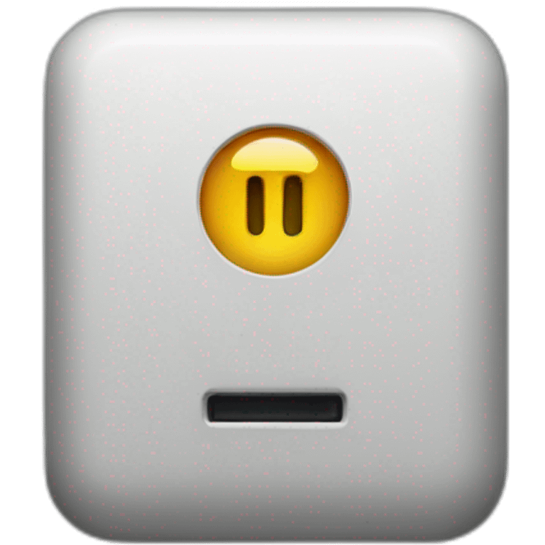 a switch with on and off emoji