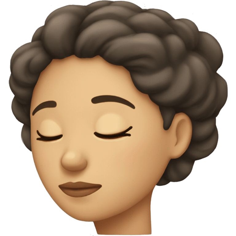 Woman sleeping  emoji