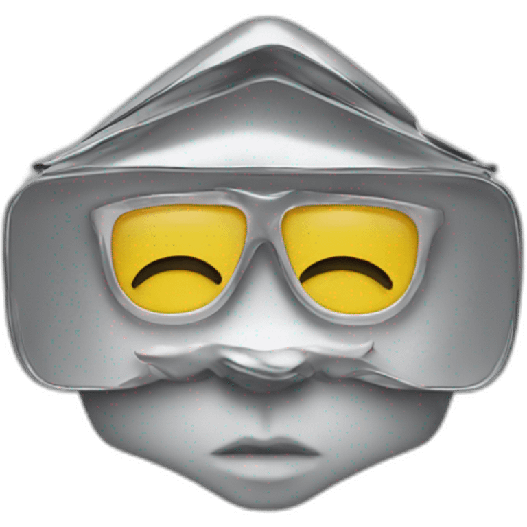 Prada metal logo emoji