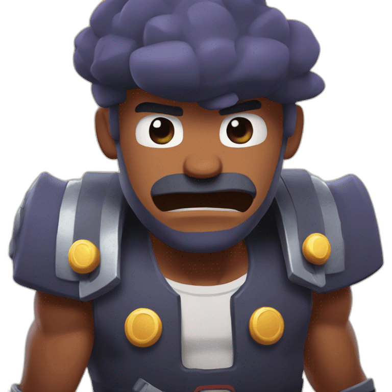 Darryl in brawl stars emoji